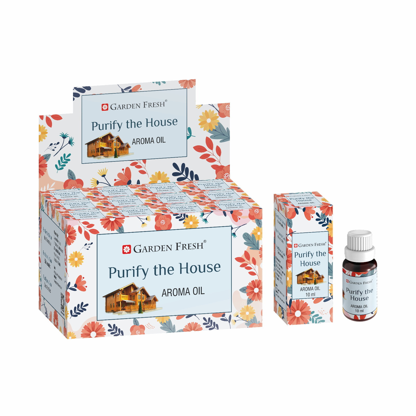 Jardin frais purifie la maison arôme huile-10 ml
